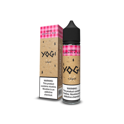Yogi E-Liquid (Original & Farms Series)(Freebase) 60ml Raspberry with packaging