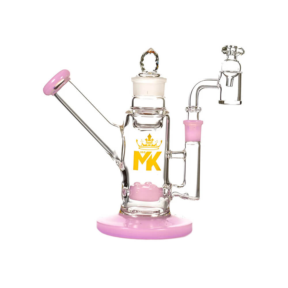 MKGlass MK200 Stash Rig w/ Built-In Jar Set 7" (Glass Water Pipe Kit)