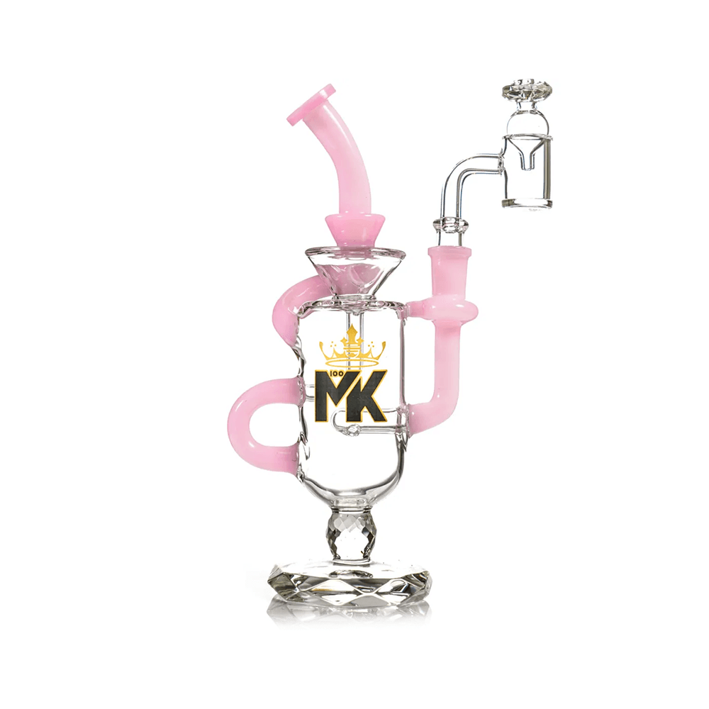 MKGlass MK199 Wine Glass Recycler 10" (Glass Water Pipe)