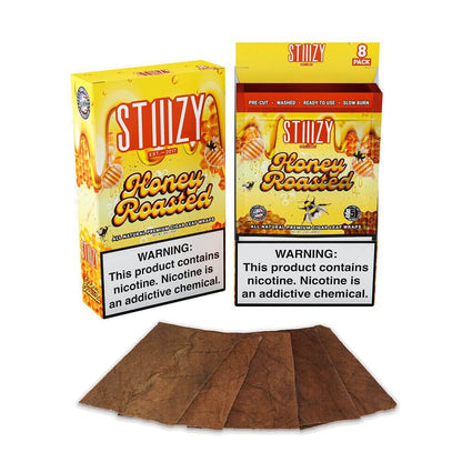 STIIIZY Premium Wraps 6-Pack (8ct Counter Display) | MOQ 10 | Honey Roasted