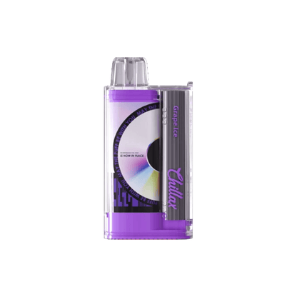 Chillax Bar B6000 Disposable 15000 Puffs 18mL 50mg | MOQ 5 Grape Ice