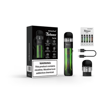 HorizonTech Talons Starter Kit (Pod System) | Apple Green with Packaging