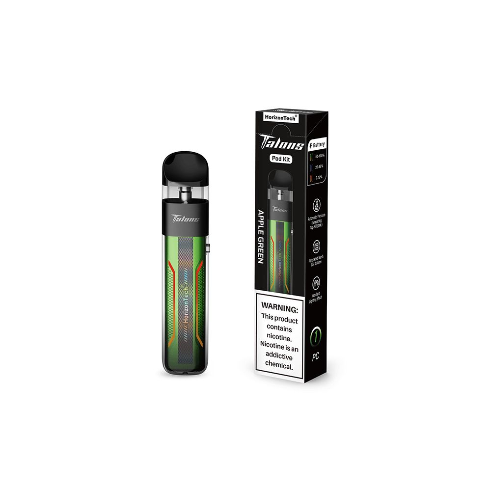 HorizonTech Talons Kit (Pod System) | Apple Green with Packaging