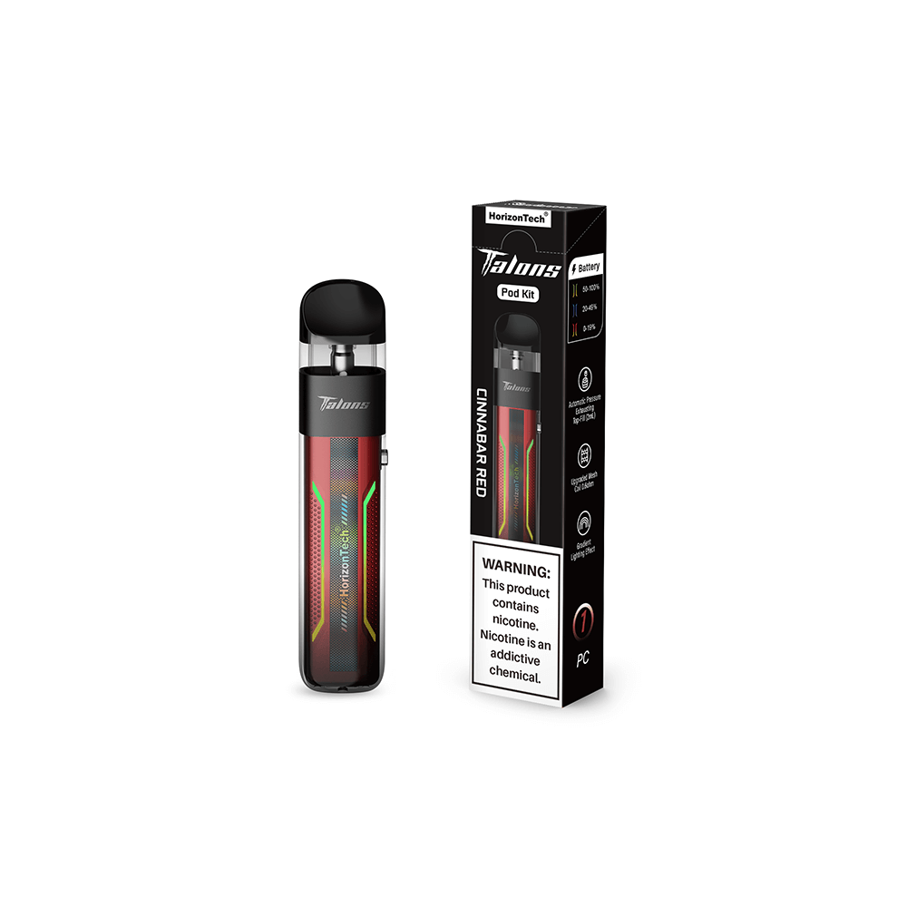 HorizonTech Talons Kit (Pod System) | Cinnabar Red with Packaging