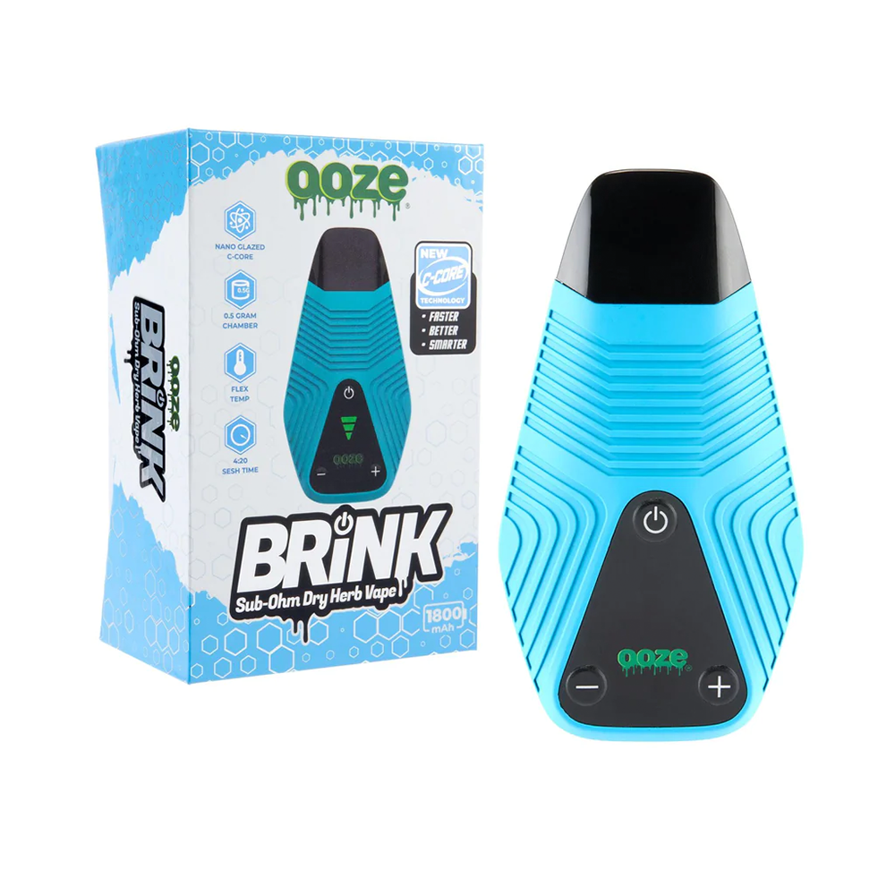 Ooze Brink Dry Herb Vaporizer (1800mAh) | Sapphire Blue