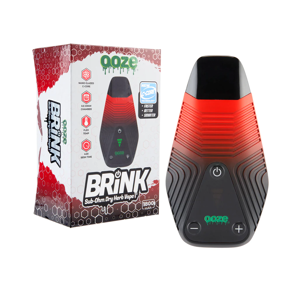 Ooze Brink Dry Herb Vaporizer (1800mAh) | Midnight Sun