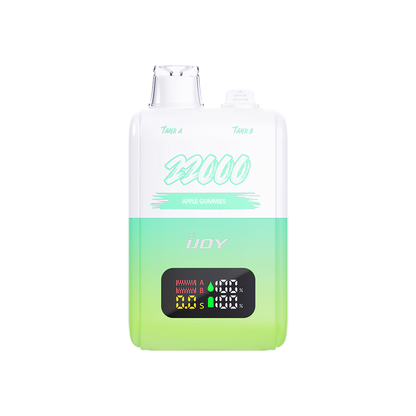 IJoy Bar SD22000 Disposable 22000 Puffs 30mL 50mg | MOQ 5 | Apple Gummies