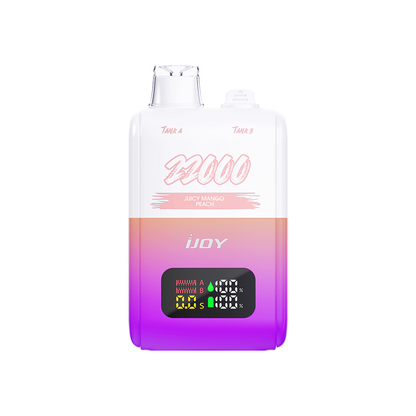 IJoy Bar SD22000 Disposable 22000 Puffs 30mL 50mg | MOQ 5 | Juicy Mango Peach