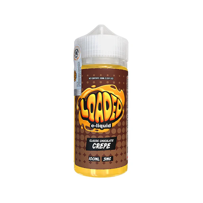 Loaded Series E-Liquid 100mL (Freebase) Nutty Choco Crepe