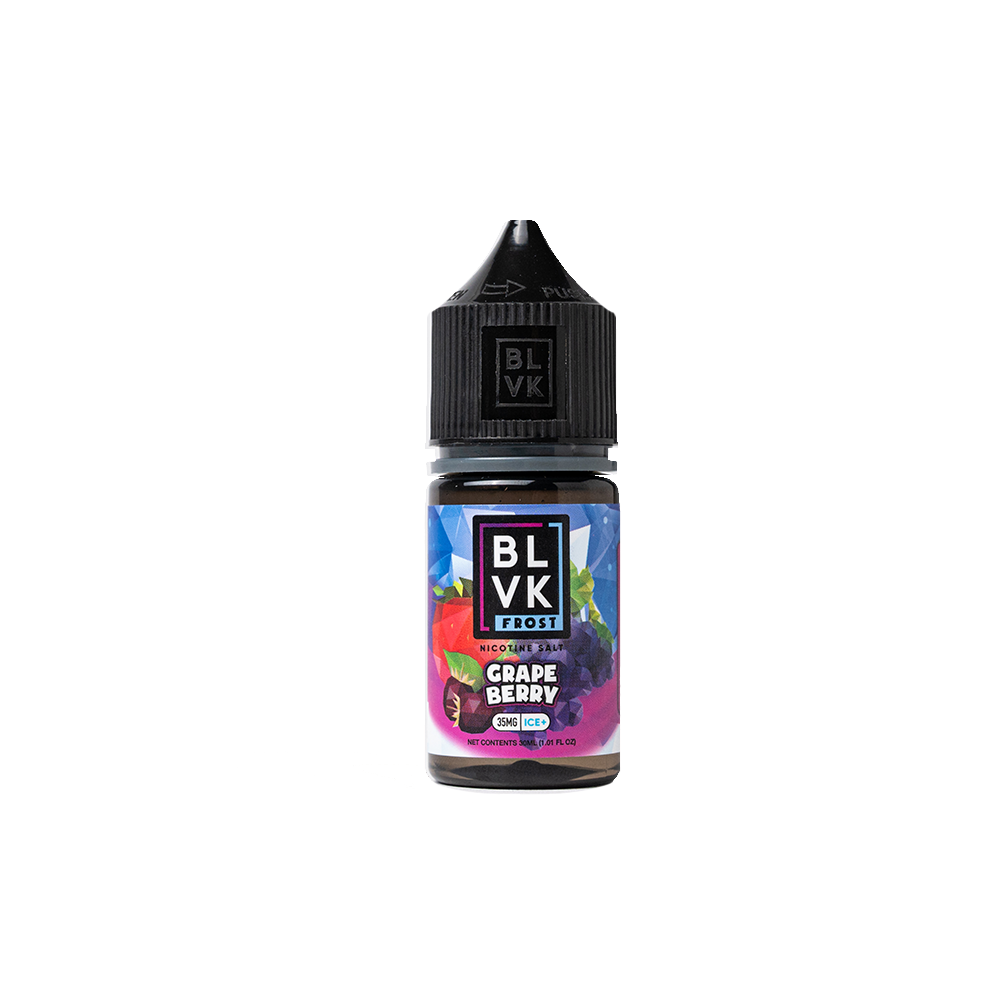 BLVK TFN Series Salt E-Liquid 30mL (Salt Nic) Frost - Grape Berry  Ice