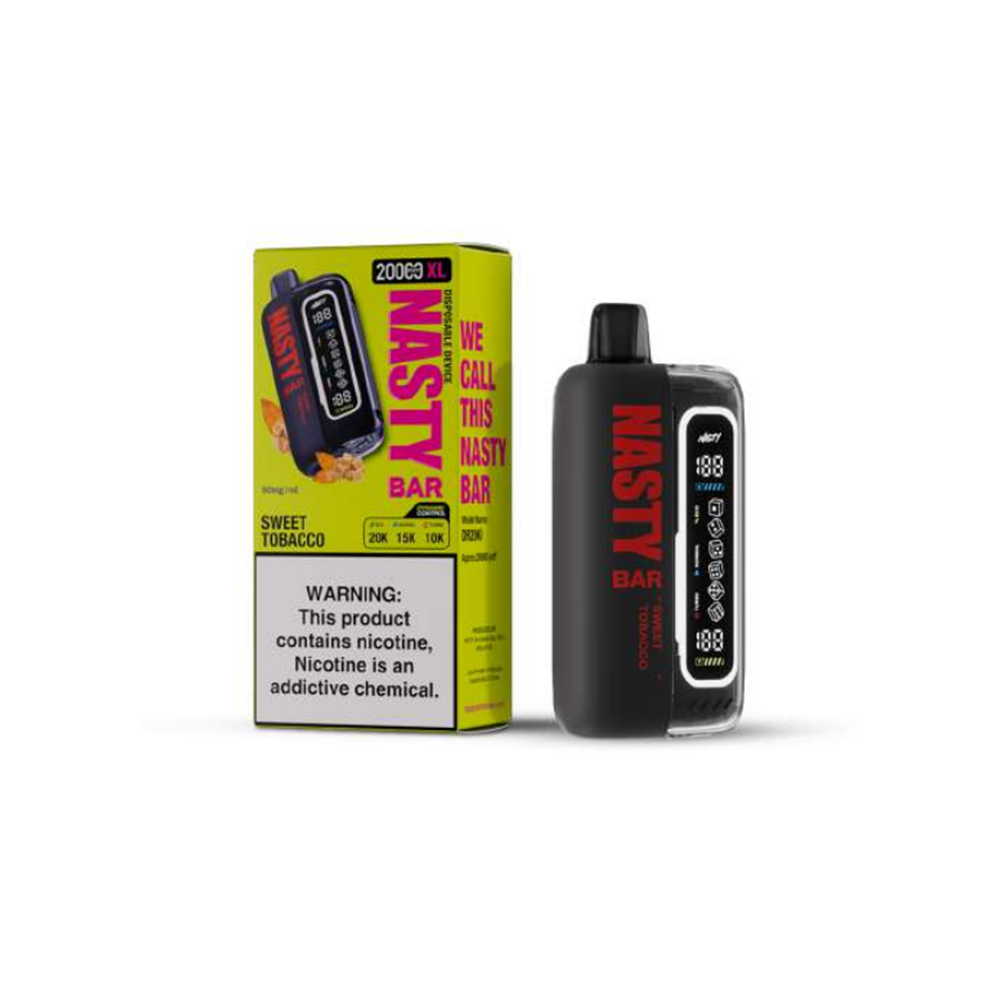 Nasty Bar XL Disposable 20000 Puffs 17mL 50mg | MOQ 5 Sweet Tobacco with Packaging