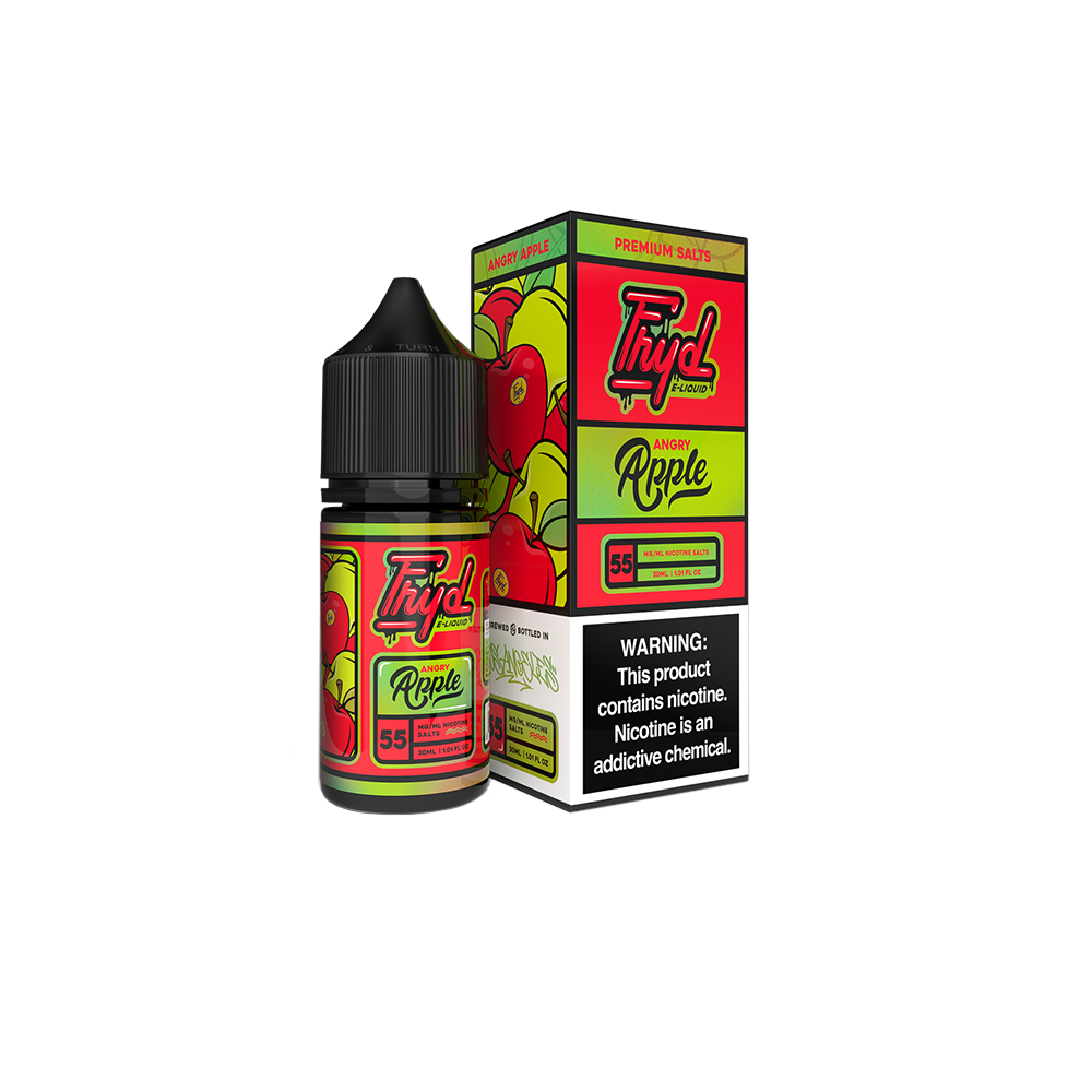 FRYD Salt Series E-Liquid 30mL (Salt Nic) Angry Apple with Packaging