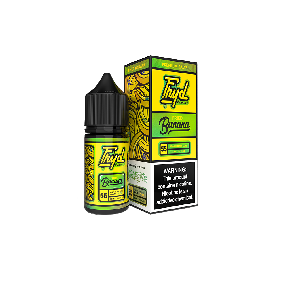 FRYD Salt Series E-Liquid 30mL (Salt Nic) Fried Banana with Packaging