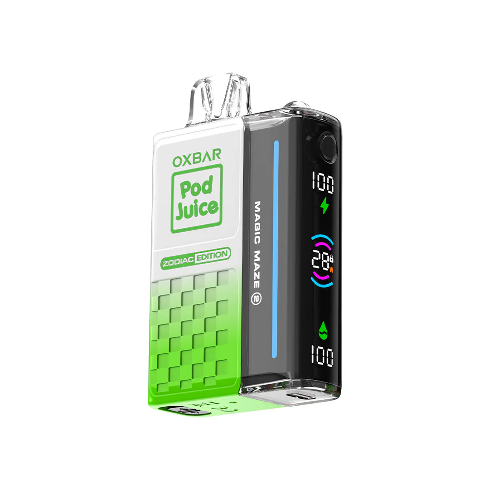 Oxbar Magic Maze 2.0 Pod Juice Edition Disposable 30000 puffs 13mL 50mg | MOQ 5 | Jewel Mint