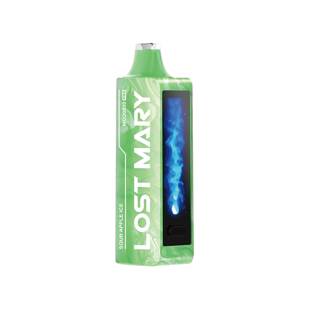 Lost Mary MO20000 Pro Disposable 20000 Puffs 18mL 50mg | MOQ 5 | Sour Apple Ice