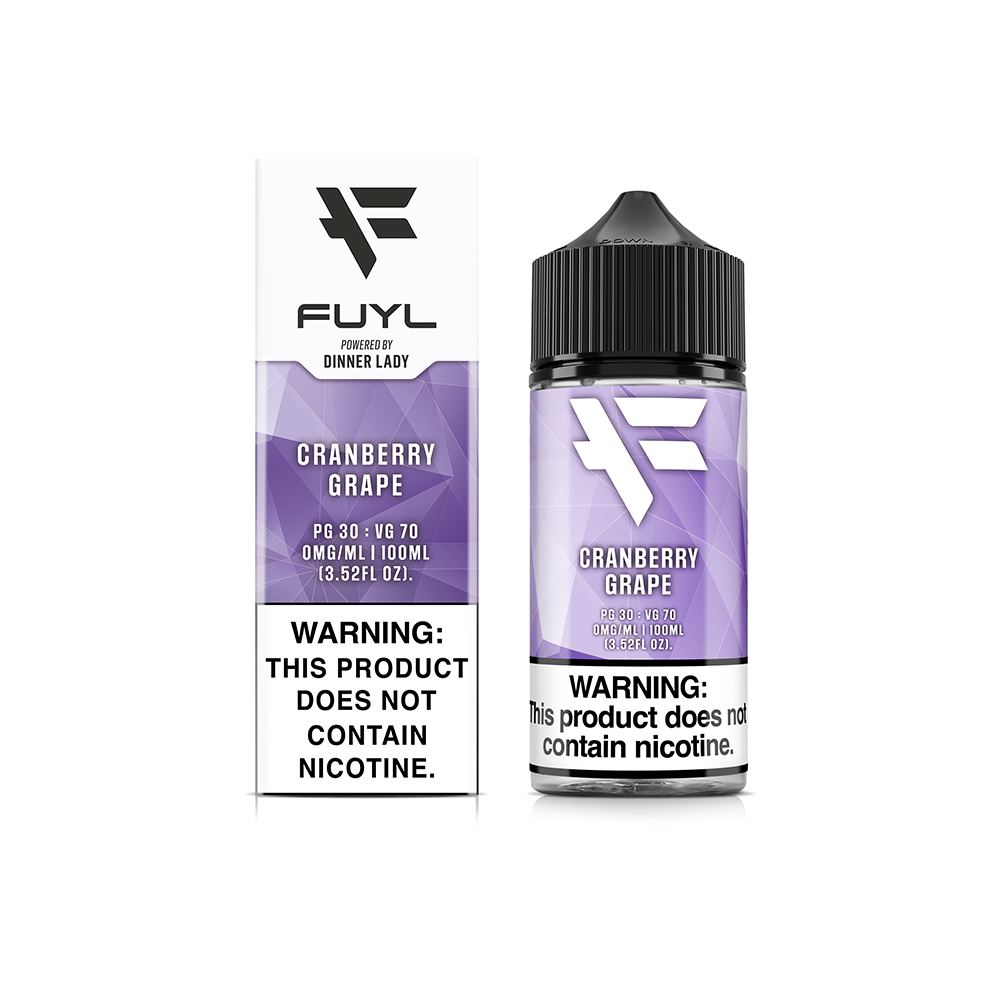 Fuyl Series E-Liquid 30mL (Salt Nic) Cranberry Grape with packaging