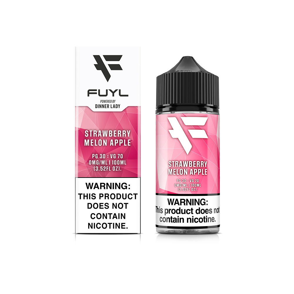 Fuyl Series E-Liquid 30mL (Salt Nic) Strawberry Melon Apple with packaging