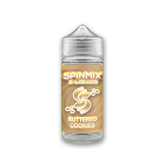 Spinmix Series E-Liquid 100mL (Freebase) Buttered Cookies