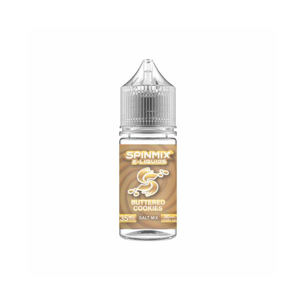 Spinmix E-Liquid 30mL (Salt Nic) Buttered Cookies