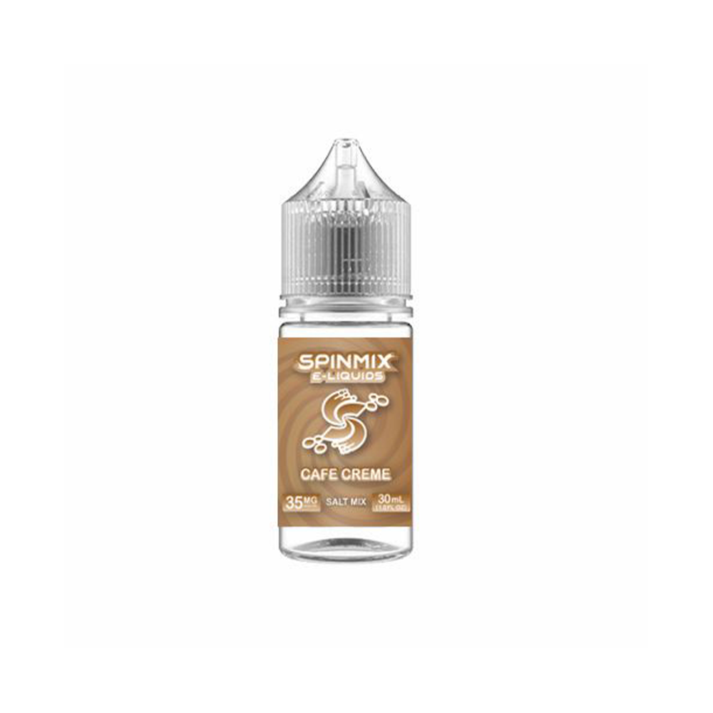 Spinmix E-Liquid 30mL (Salt Nic) Café Crème