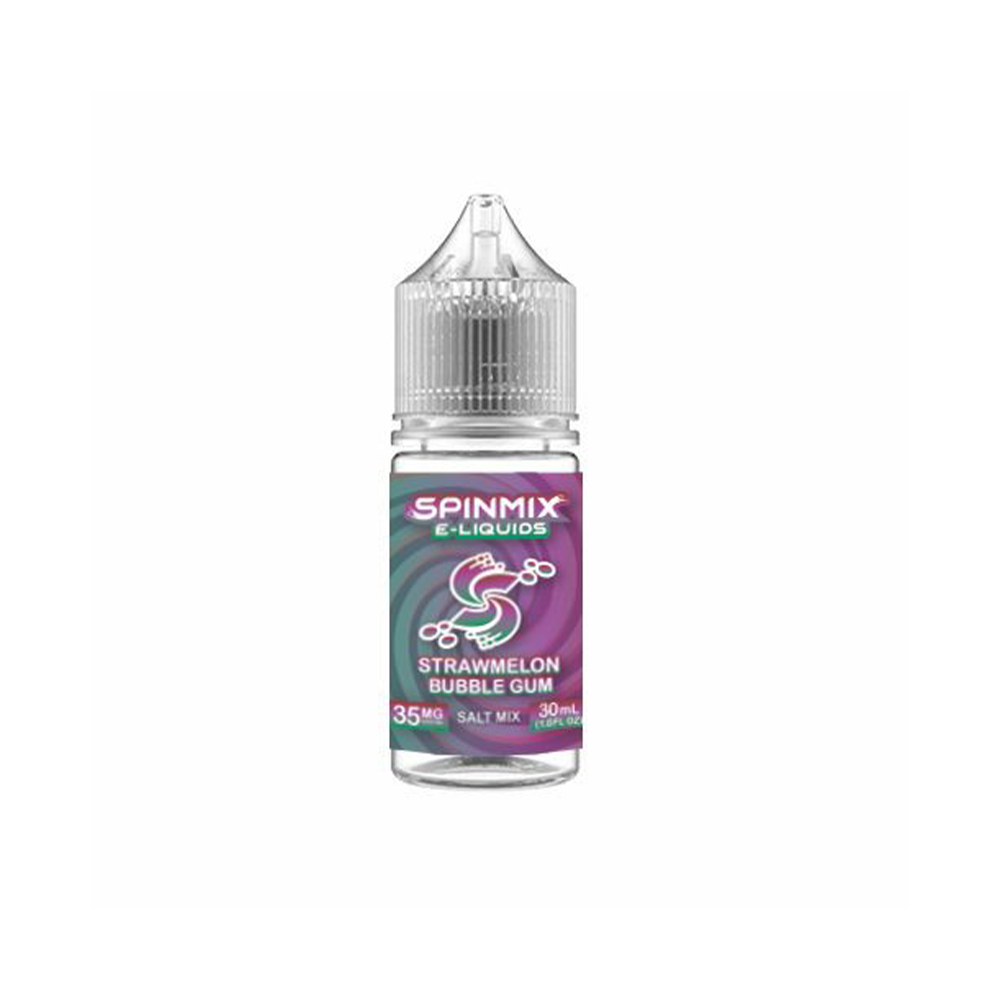 Spinmix E-Liquid 30mL (Salt Nic) Strawmelon Bubble Gum