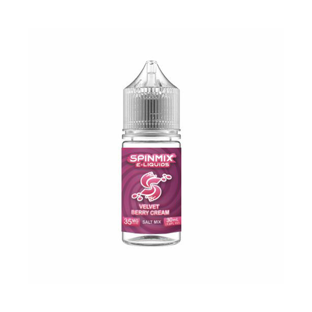 Spinmix E-Liquid 30mL (Salt Nic) Velvet Berry Cream