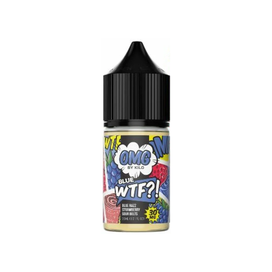 OMG TFN Series E-Liquid 30mL (Salt Nic) Blue WTF