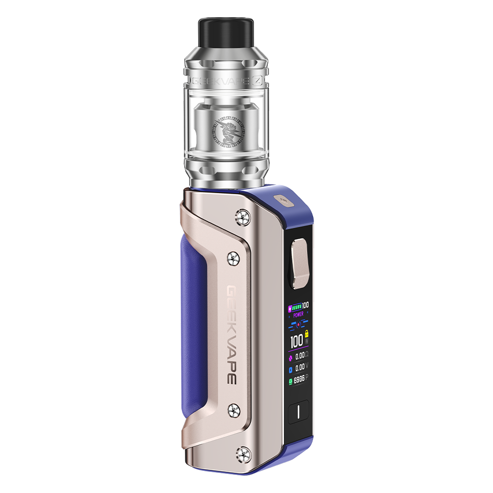 Geekvape Aegis Solo 3 100W Box Mod Starter Kit | Golden Blue