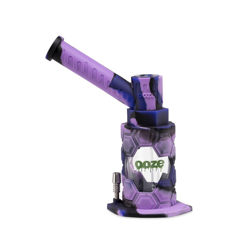 Ooze Mojo Silicone Water Pipe & Nectar Collector Mystic Ink