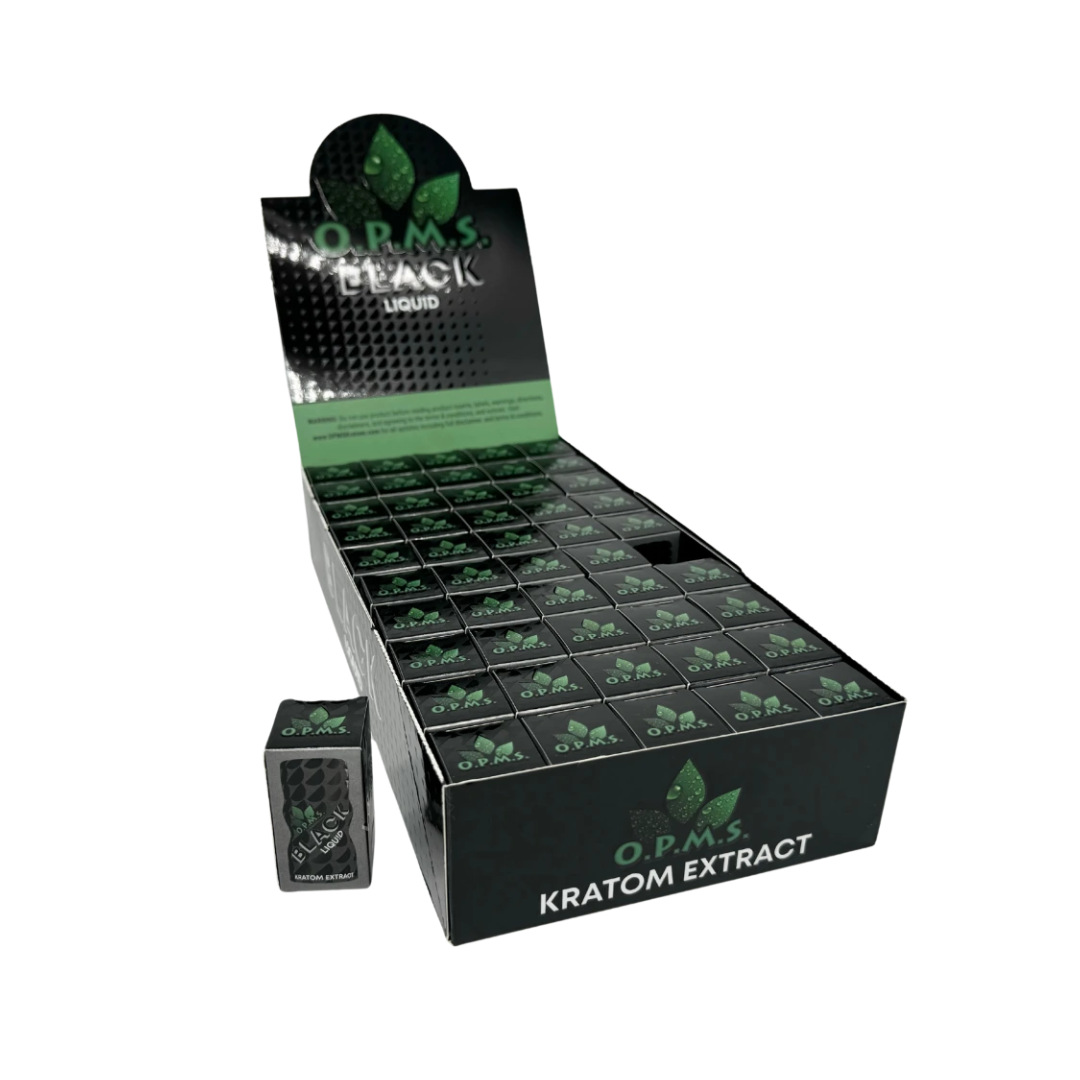 OPMS Kratom Extract Black (50Ct) Box