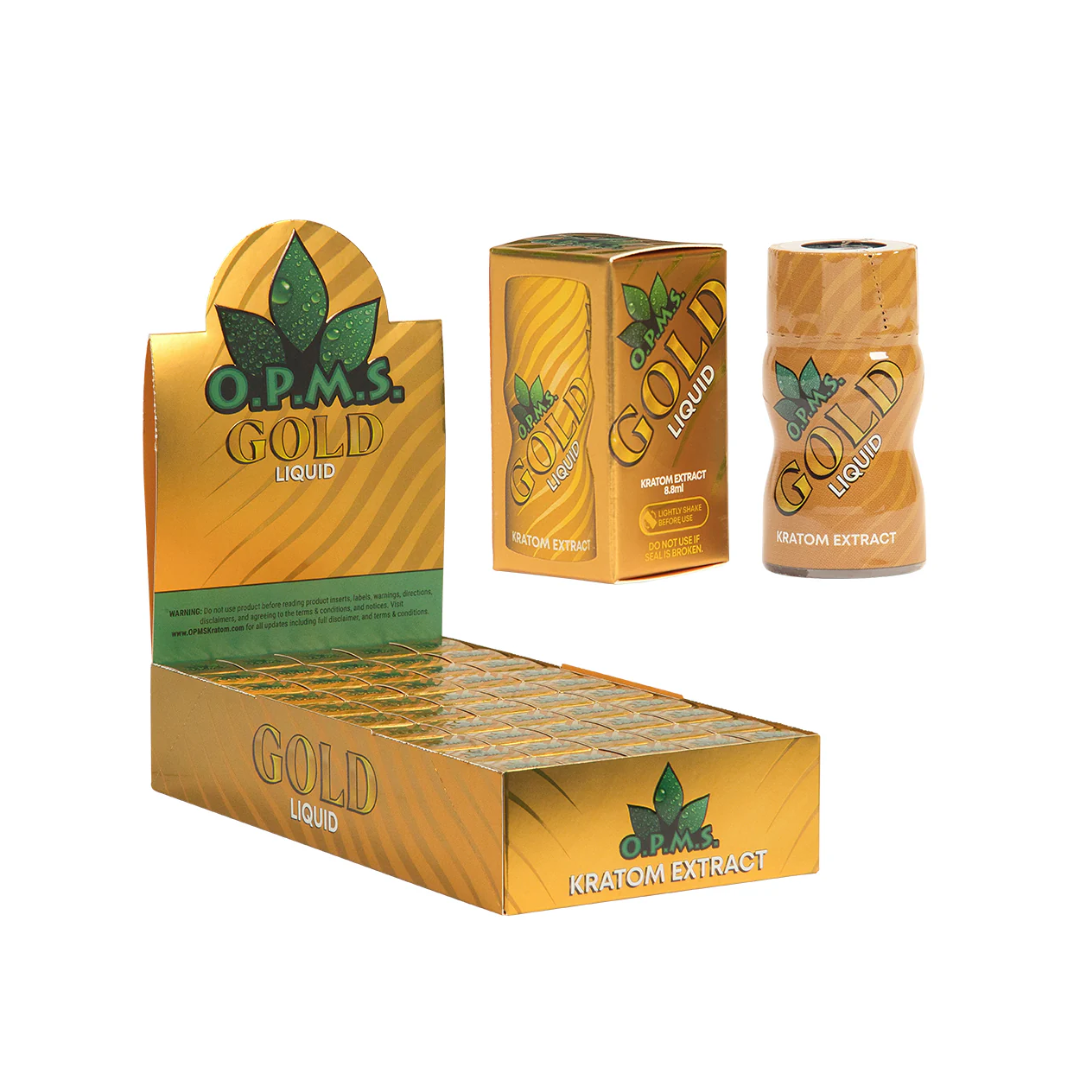 OPMS Kratom Extract Gold (50Ct) Box