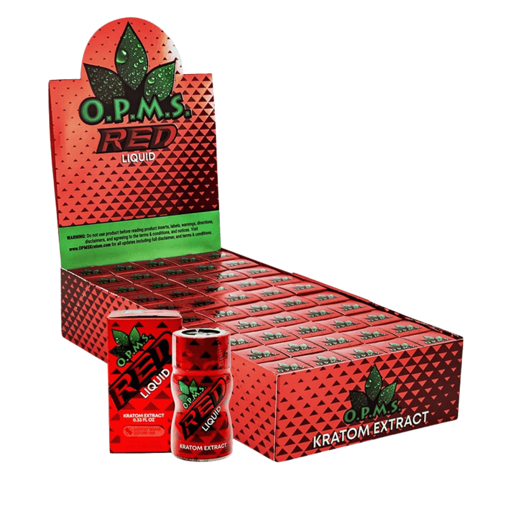 OPMS Kratom Extract Red (50Ct) Box