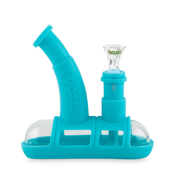 Ooze Steamboat Silicone Waterpipe Teal