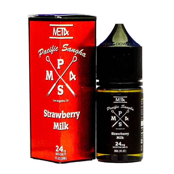 Met4 Vapor Salt Series E-Liquid 30mL (Salt Nic) Pacific Shangha with packaging