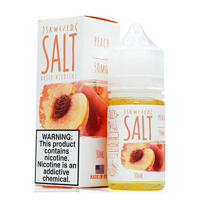 Skwezed Salt Series E-Liquid 30mL (Salt Nic) | PEach