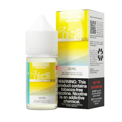 Naked MAX TFN Salt Series E-Liquid 30mL (Salt Nic) | Pineapple with Packaging