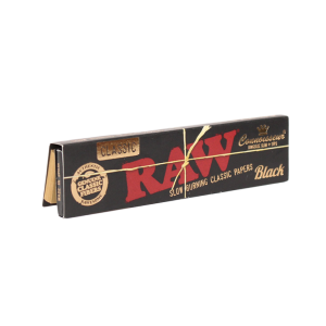 RAW CLASSIC CONNOISSEUR BLACK KING SIZE