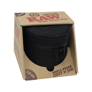 RAW MASON JAR IN SMELL PROOF CASE 10 OZ