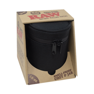 RAW MASON JAR IN SMELL PROOF CASE 16OZ