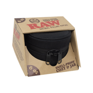 RAW MASON JAR IN SMELL PROOF CASE 6 OZ