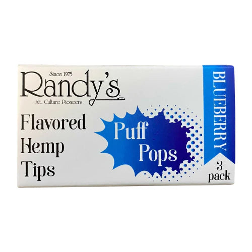 Randy's Puff Pops Flavored hemp Tips | 30-pack - Blueberry