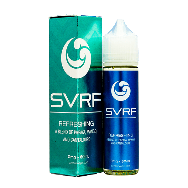 SVRF Series E-Liquid 60mL (Freebase) Refreshing with packaging