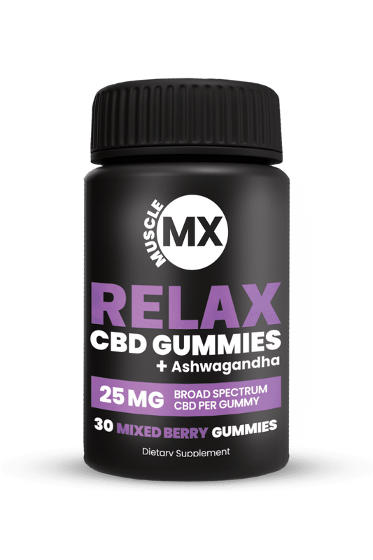 MUSCLE MX RELAX CBD GUMMIES 30/5