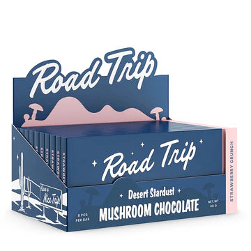 Road Trip Mushroom Chocolate 10 Ct Strawberry Crunch Box