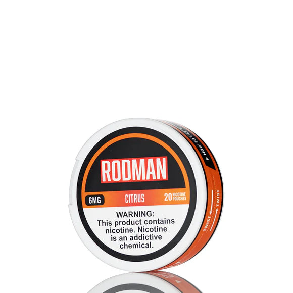Rodman 5 Ct Roll 20 Pouches Citrus (6mg)