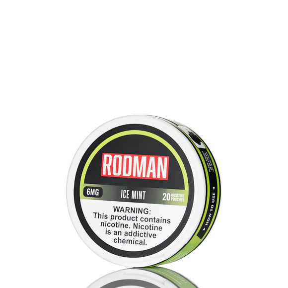 Rodman 5 Ct Roll 20 Pouches Ice Mint (6mg)