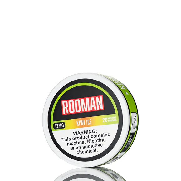 Rodman 5 Ct Roll 20 Pouches Kiwi Ice (12mg)