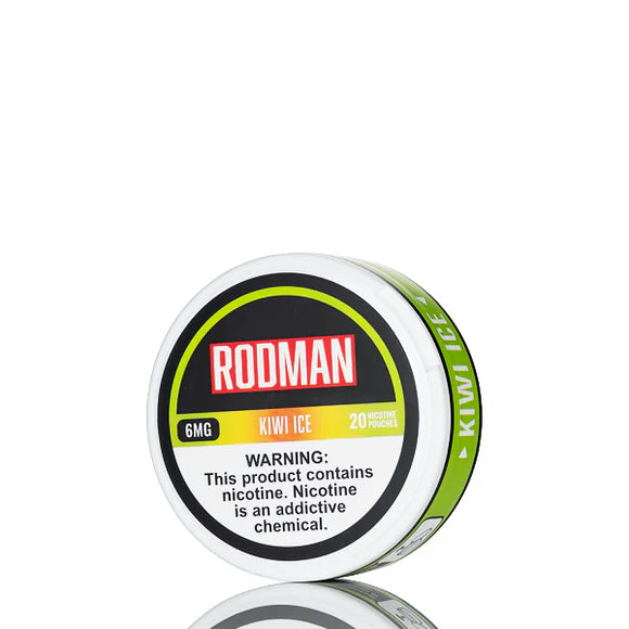 Rodman 5 Ct Roll 20 Pouches Kiwi Ice 6mg