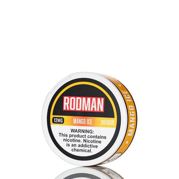 Rodman 5 Ct Roll 20 Pouches Mango Ice (12mg)