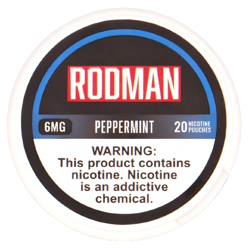 Rodman 5 Ct Roll 20 Pouches Peppermint (6mg)